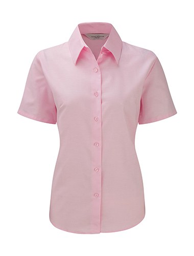 Russell Europe R-933F-0 - Classic Tailored Oxford Cotton Blend Blouse