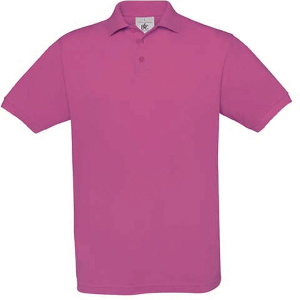 B&C CGSAFE - Classic Cotton Polo Shirt with Ribbed Collar
