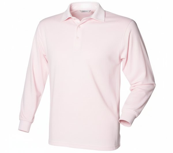 Front Row FR100 - Polo Da Rugby Semplice A Maniche Lunghe