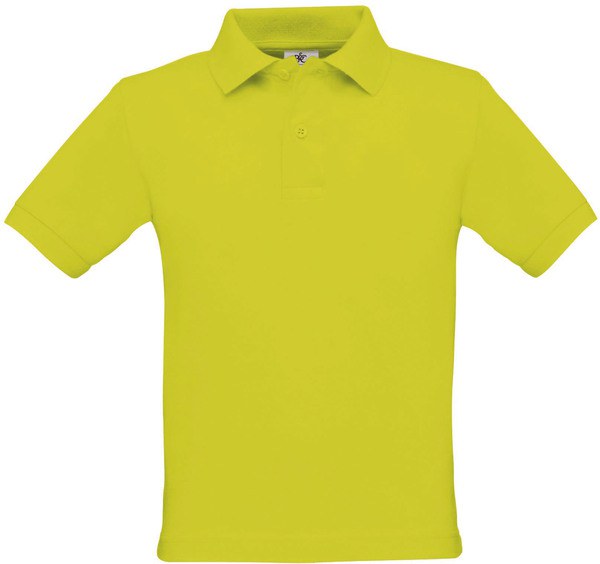 B&C CGSAFE - Classic Cotton Polo Shirt with Ribbed Collar