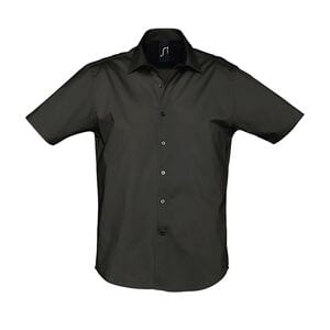 SOL'S 17030 - Broadway Camicia Uomo Stretch Manica Corta