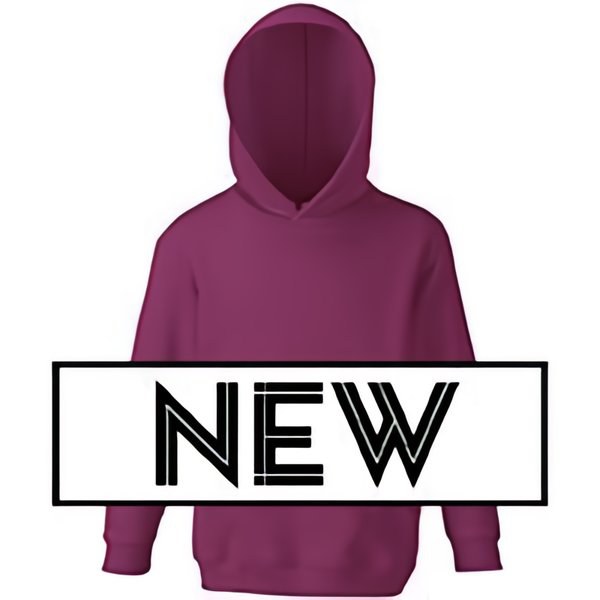 Fruit of the Loom SS273 - Felpa da Bambino con cappuccio