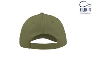 Atlantis AT015 - Versatile 6-Panel Sports Cap with Adjustable Fit