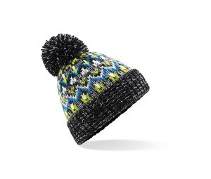 Beechfield BF458 - Beanie with Blizzard Pompon