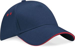 Beechfield B15c - Ultimate 5 Panel Cap - Sandwich Peak