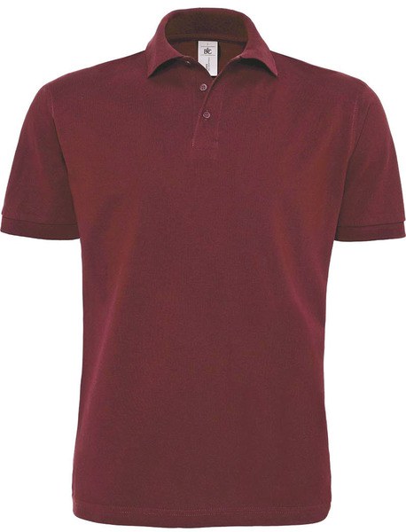 B&C CGHEA - Premium Cotton Long-Sleeve Polo Shirt