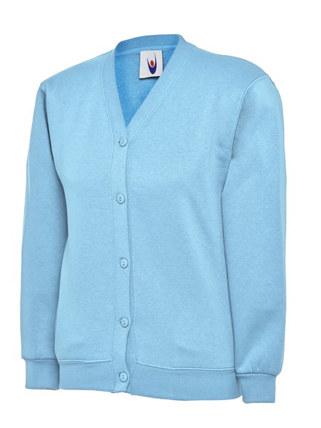 Radsow by Uneek UC207 - Ultra Soft Kids Five Button Cardigan with Pockets