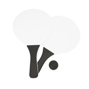 FEROE Set of two beach rackets with ball - EgotierPro SD1003