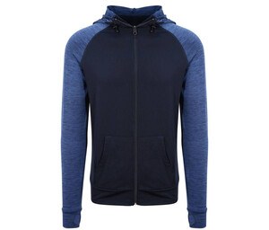 Just Cool JC057 - Felpa da uomo a contrasto