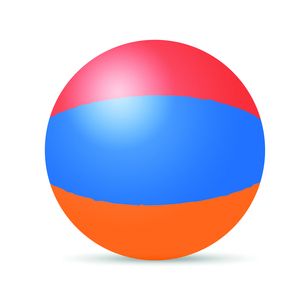 PLAYTIME Pallone da spiaggia gonfiabile - GiftRetail IT1627