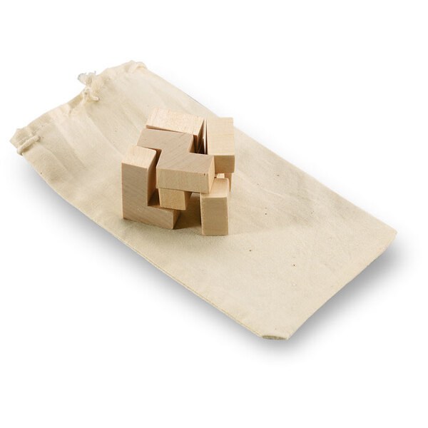 TRIKESNATS Puzzle in Legno Eco-Friendly con Sacchetto - GiftRetail KC2585