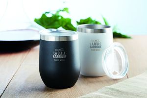 Elegant 300ml Double Wall Stainless Steel Mug