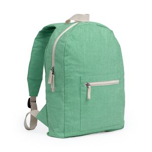 FIRENZA Backpack made of 320 gsm recycled cotton in a heather finish design - EgotierPro MO7179