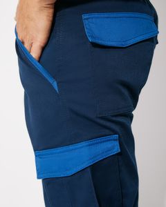 Roly PA8408 - TROOPER Long trousers in a colour combination design