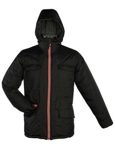 Barents ENERGY - JACKET UNISEX REVERSIBLE WITH HOOD AND CONTRASTED ZIPPER