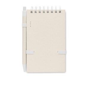 MITO SET Eco-Friendly A6 Notebook and Pen Set from Recycled Milk Cartons - GiftRetail MO6837