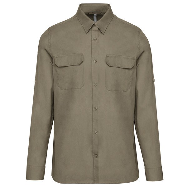 Kariban K590 - Camicia safari maniche lunghe