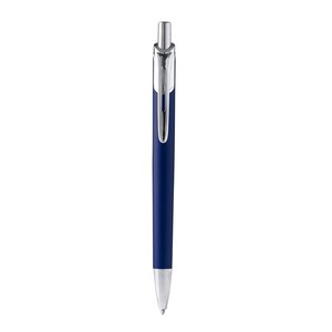 BORG Ball pen with main structure in recycled aluminium and push button in chrome-plated finish - EgotierPro BL1275