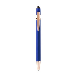 ROSES Soft-touch metal ball pen with rose gold details - EgotierPro BL1341