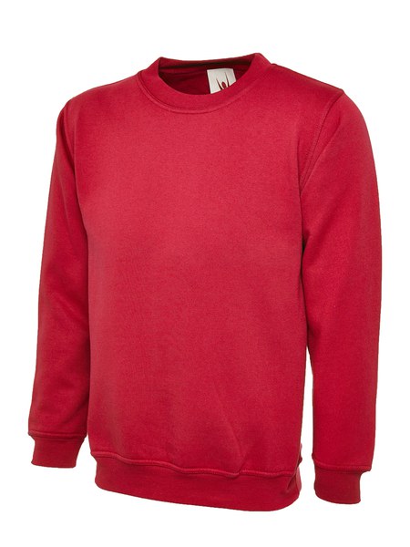 Radsow by Uneek UC211 - Womens Ultra Soft Charcoal Crew Neck Sweatshirt