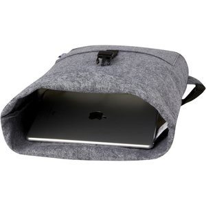 Borsa Bici Zaino Roll-Top in Feltro Riciclato 13L - EgotierPro 120663
