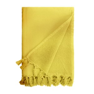 Claps 14091 - Nemophila Luxury Dual-Layer Sponge Towel with Fringes