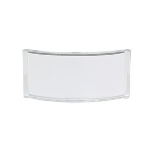 Claps 49157 - Curved Methacrylate Name Badge