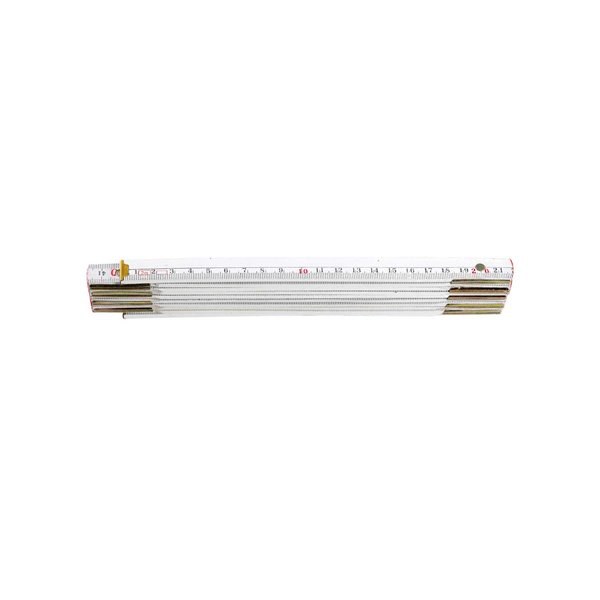 Claps 81028 - Double Folding Wooden Meter Stick 2 Meters