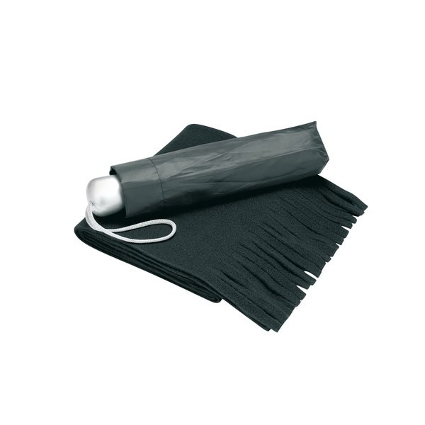 Claps 90021 - Gift Box with Folding Umbrella and Scarf