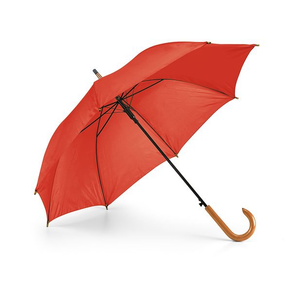 Claps 91503 - Classic Nylon Umbrella with Wooden Handle