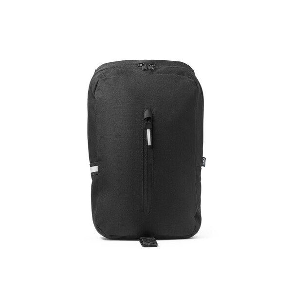 300D recycled polyester and 600D recycled polyester single strap backpack, with 210D recycled polyester lining - Egotier 92191