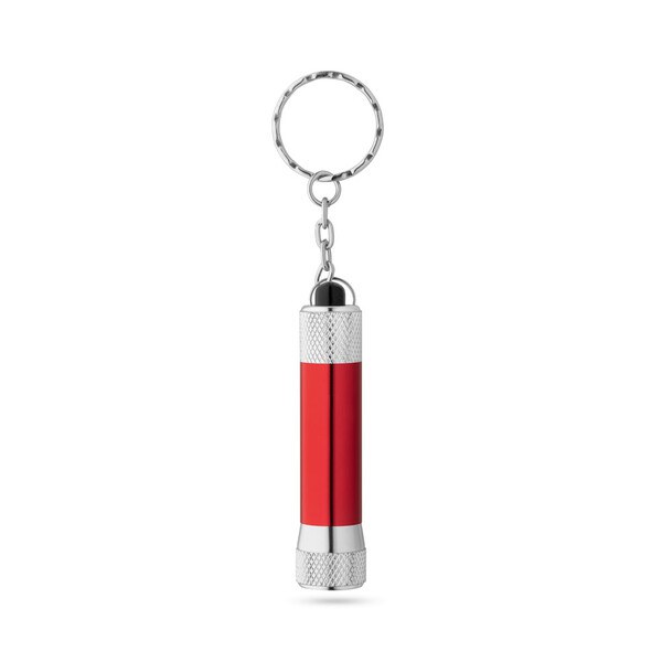 Aluminium keyring with a 3 LED flashlight - Egotier 93141