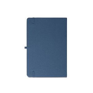 A5 notebook in recycled polyester (100% rPET) with lined pages - Egotier 93297