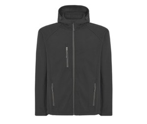 JHK JK341 - FULL ZIP SOFTSHELL JACKET HOODED
