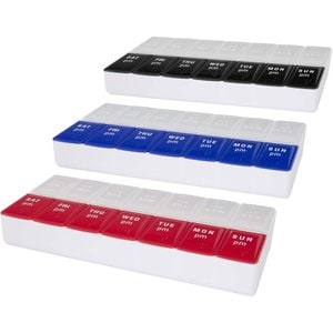 Cycle 7-day AM/PM multi-vitamin organiser - EgotierPro 126374