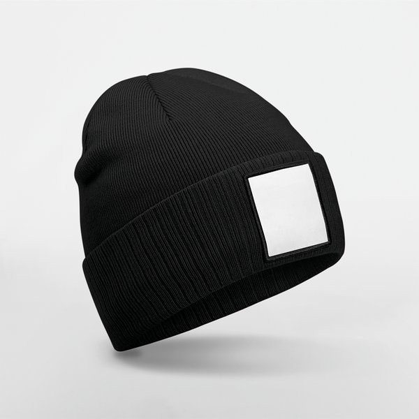 Beechfield B337R - Beanie with appliqué patch