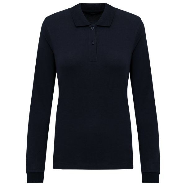 Kariban K2028 - Polo donna in piqué 180 biologico a maniche lunghe