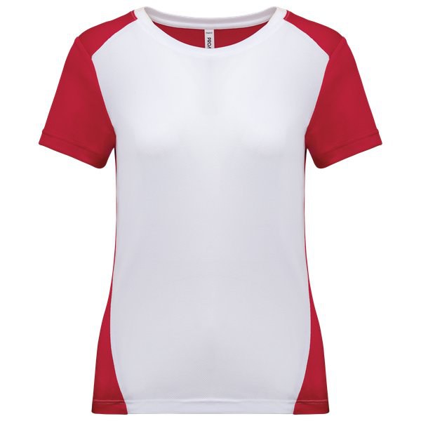 PROACT PA4015 - Ladies Eco-Friendly two-tone sport T-shirt