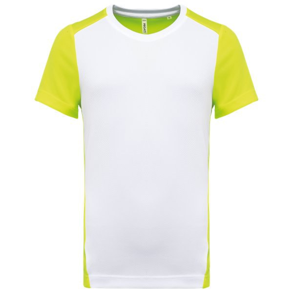 PROACT PA4014 - T-shirt uomo sportiva bicolore ecosostenibile