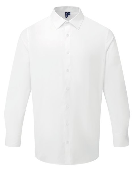 Premier PR203 - RECYCLIGHT men's long sleeve poplin shirt