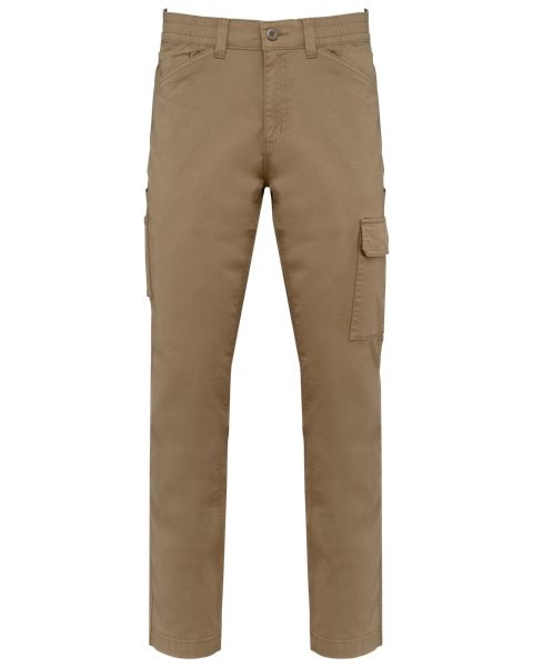 WK. Designed To Work WK709 - Pantaloni unisex in cotone elasticizzato