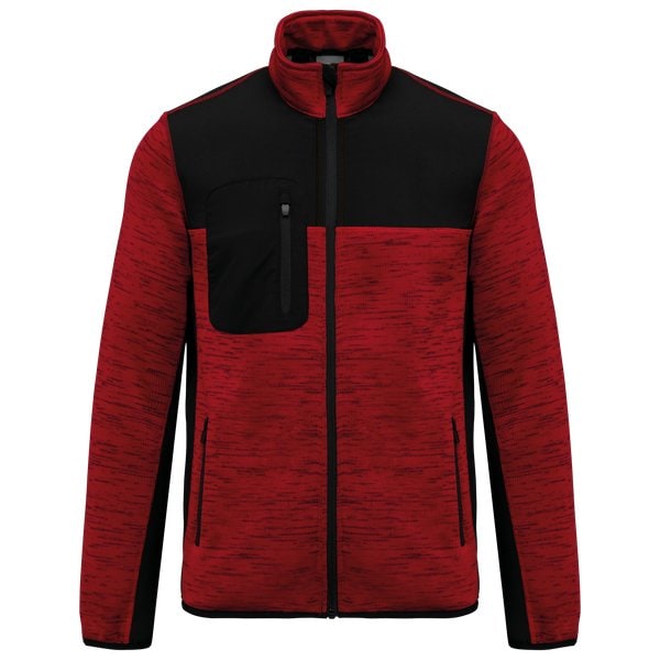 WK. Designed To Work WK9108 - Giacca uomo in politricot riciclato