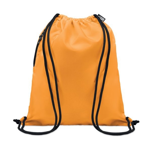 NIGHT Eco-Friendly Large Drawstring Bag with Side Pocket - GiftRetail MO6997