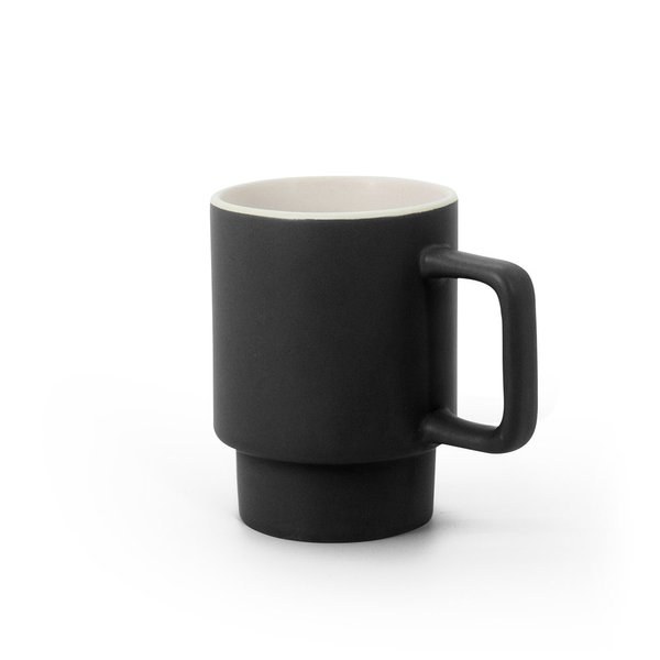 Ceramic mug with matte finish, 330 mL - Egotier 94391