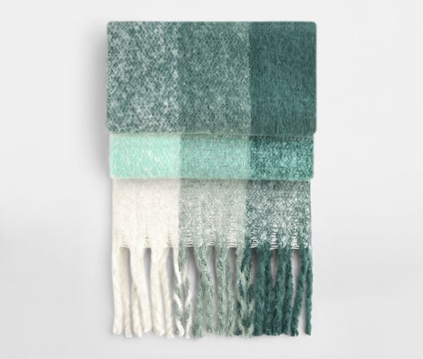 BEECHFIELD BF494R - Oversize plaid scarf