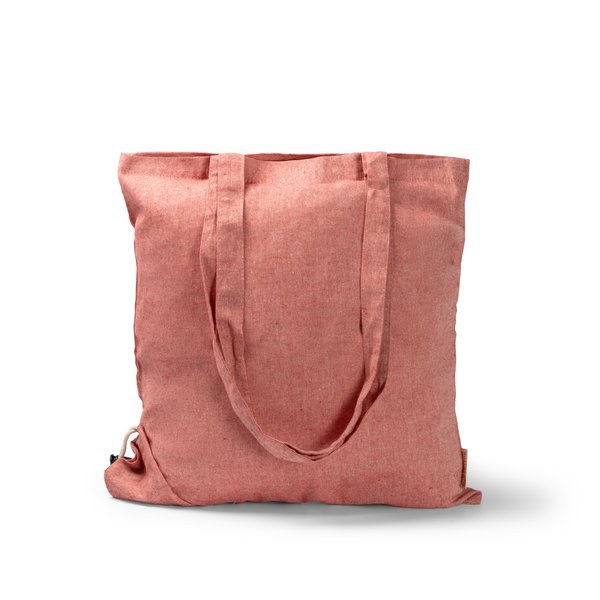 Stamina BO1652 - PLIKA Borsa pieghevole realizzata in cotone riciclato colorato da 120 g/m²