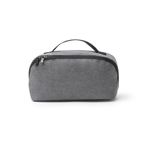 Stamina NE1919 - NAOMI Toiletry bag made from RPET 600D with diagonal zip closure