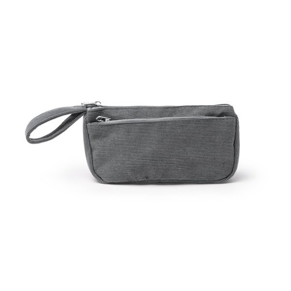 Stamina NE2045 - FEREZ Corduroy toiletry bag with a main compartment and a front compartment