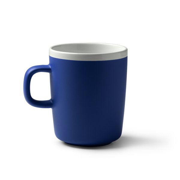 Stamina TZ1639 - CARTUX Matte ceramic mug in a white and colour combination design