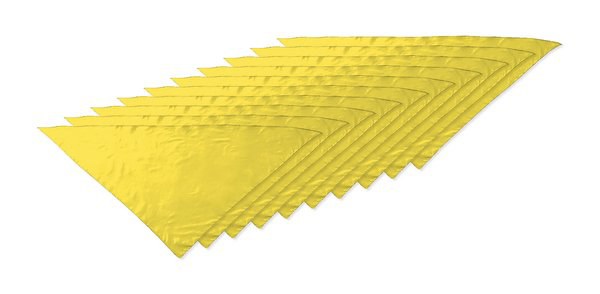 Pack of 10 Valento PNVAFIE - Triangular scarf FIESTA